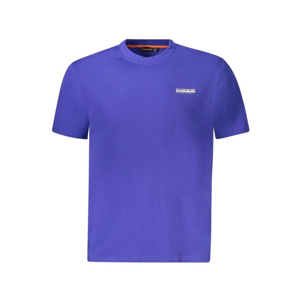Napapijri Blue Cotton Men's Men's T-Shirt